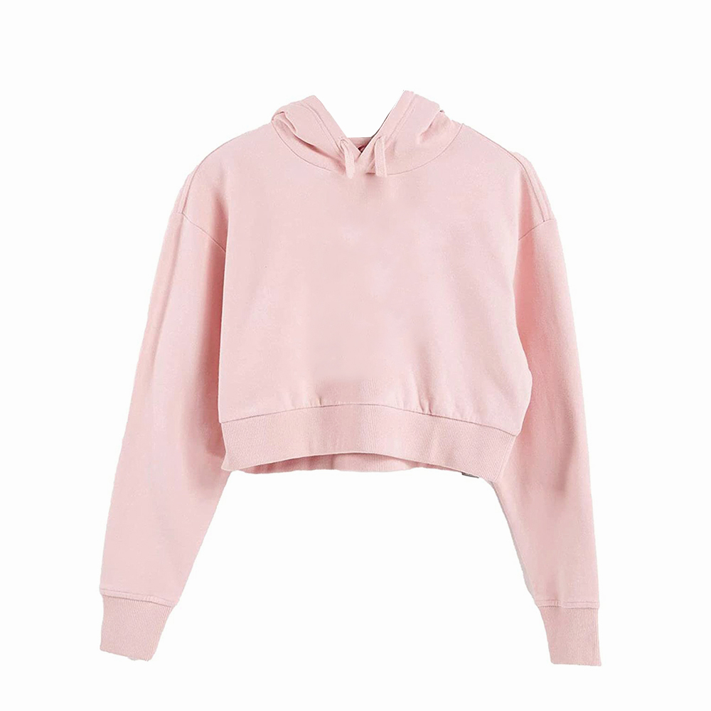 Improvment Sports Cotton Best Selling Women Crop Top Hoodie Professional Quality 100% Polyester Cotton Made Crop Top Hoodies For Women