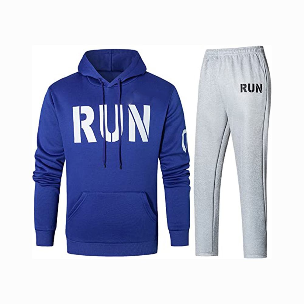 Improvment Sports Men's Athletic Running Tracksuit Set Casual Full Zip Jogging Sweat Suit