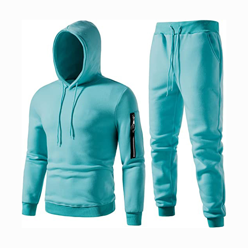Improvment Sports Men's Athletic Running Tracksuit Set Casual Full Zip Jogging Sweat Suit