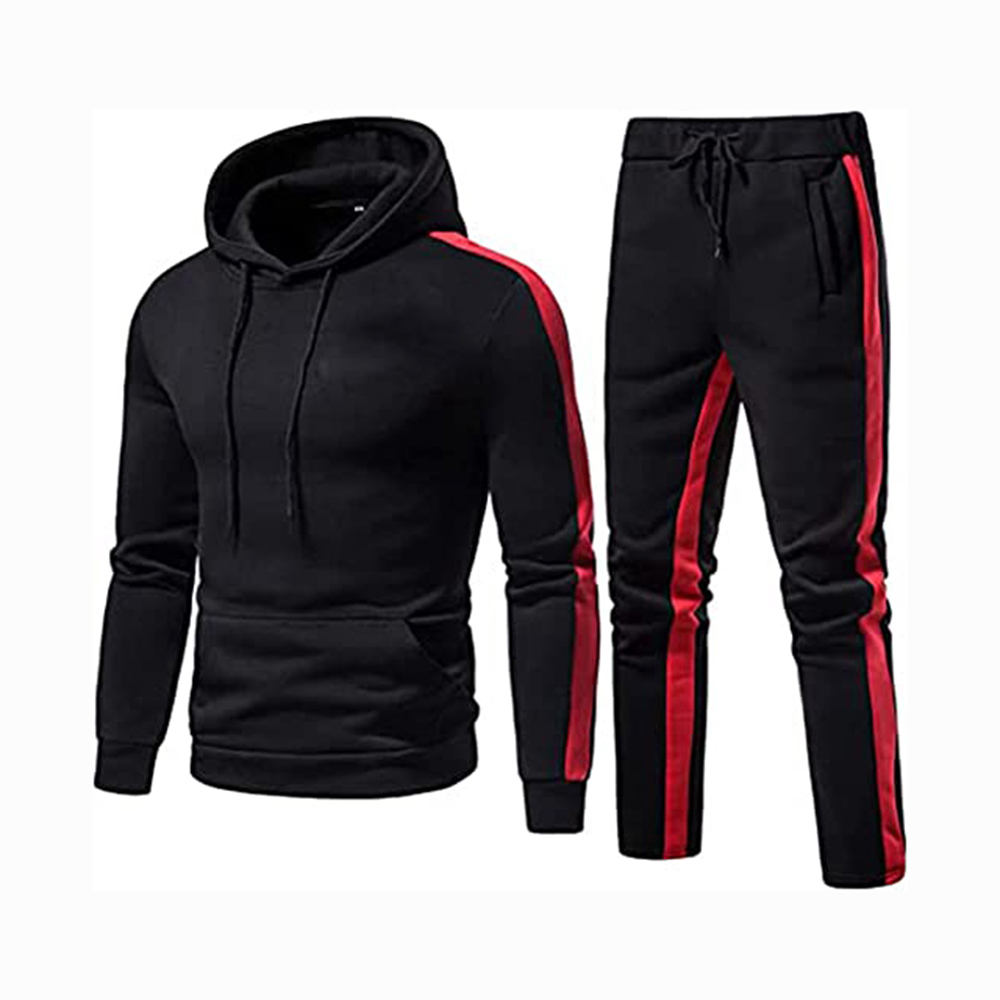 Improvment Sports Men's Athletic Running Tracksuit Set Casual Full Zip Jogging Sweat Suit
