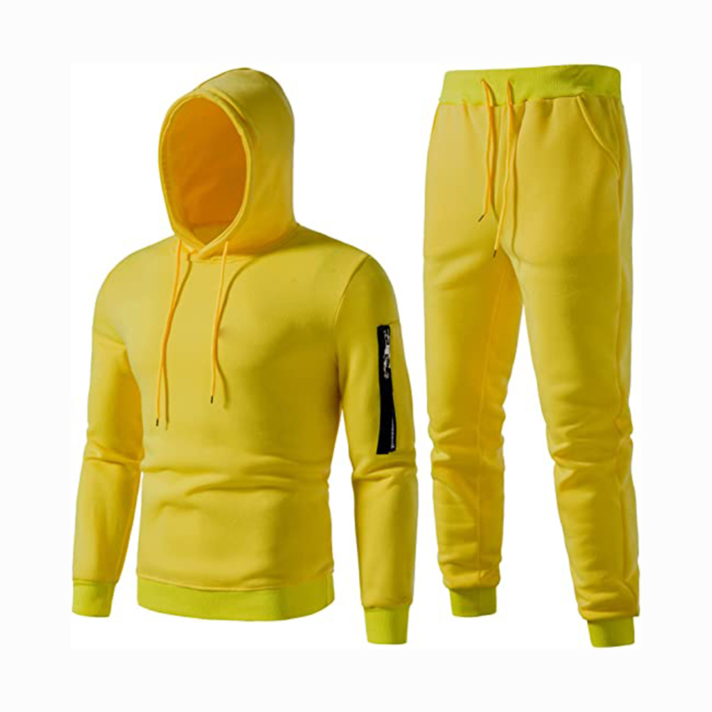 Improvment Sports Men's Athletic Running Tracksuit Set Casual Full Zip Jogging Sweat Suit