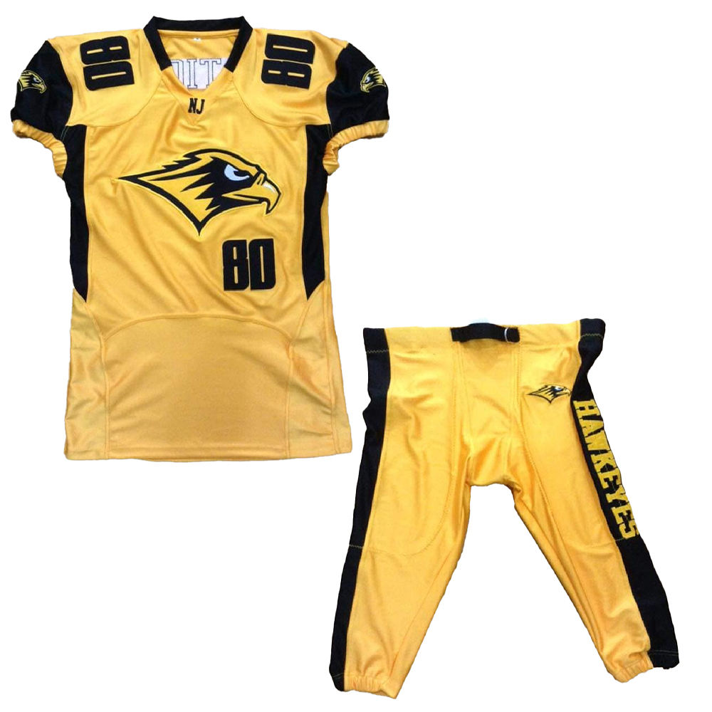Improvment Sports New Top Embroidered American Stitched Football Jersey Support Personal Customization Customized Embroidered Logos
